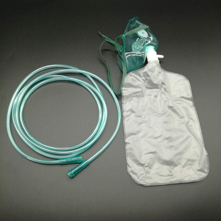 Disposable Pediatric Non rebreathing oxygen mask with Reservoir Bag